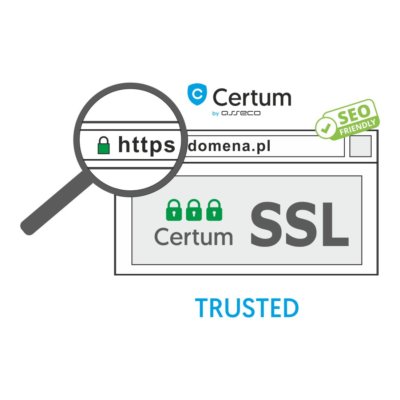 Certyfikat CERTUM Trusted SSL