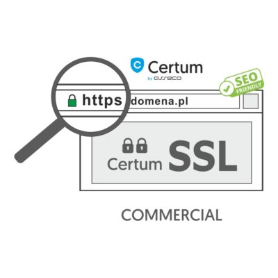 Certyfikat CERTUM Commercial SSL