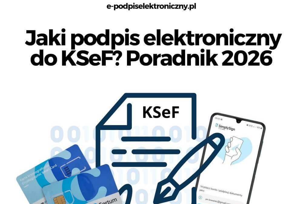 Jaki podpis elektroniczny do KSeF? Poradnik 2026